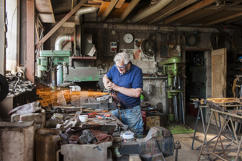 Kees en Joos, legerjeep, werkplaats, tweede wereldoorlog, market garden, ingrid joppe, joppe fotografie, arnhem, gelderland