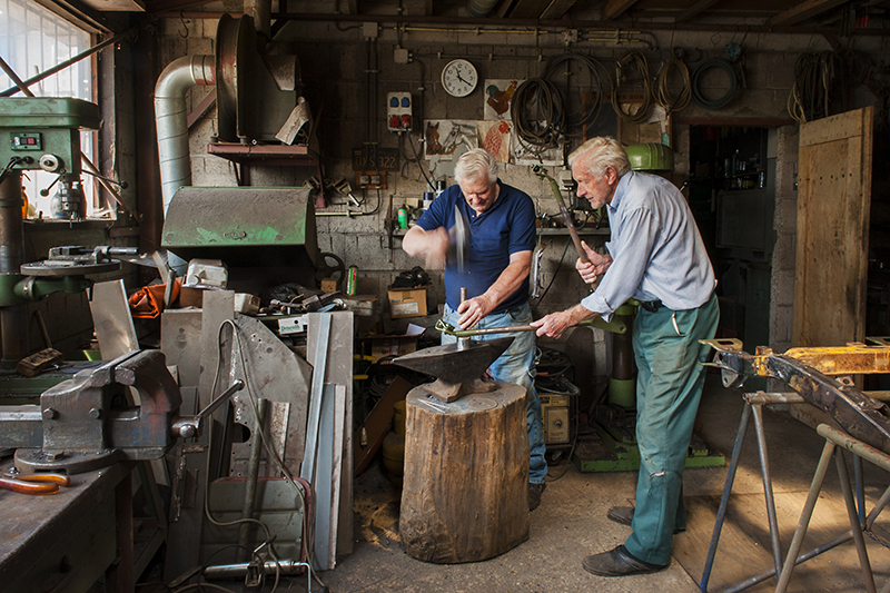Kees en Joos, legerjeep, werkplaats, tweede wereldoorlog, market garden, ingrid joppe, joppe fotografie, arnhem, gelderland